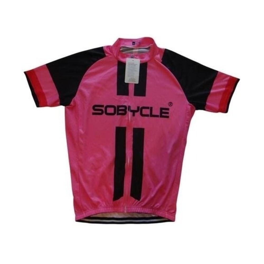 SOBYCLE Cycling Jersey - Pink & Black NWT